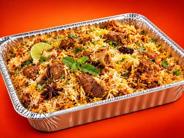 Agnii's Lamb Biryani.