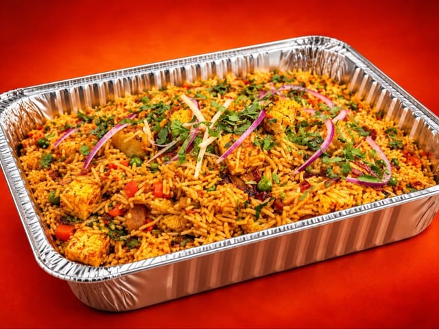Agnii's Veggie Biryani.