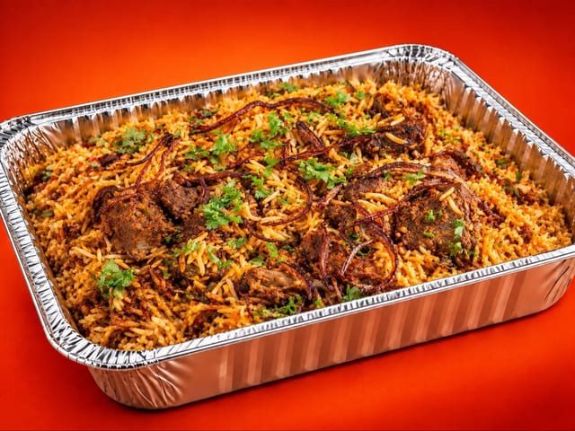 Agnii's Goat Biryani.