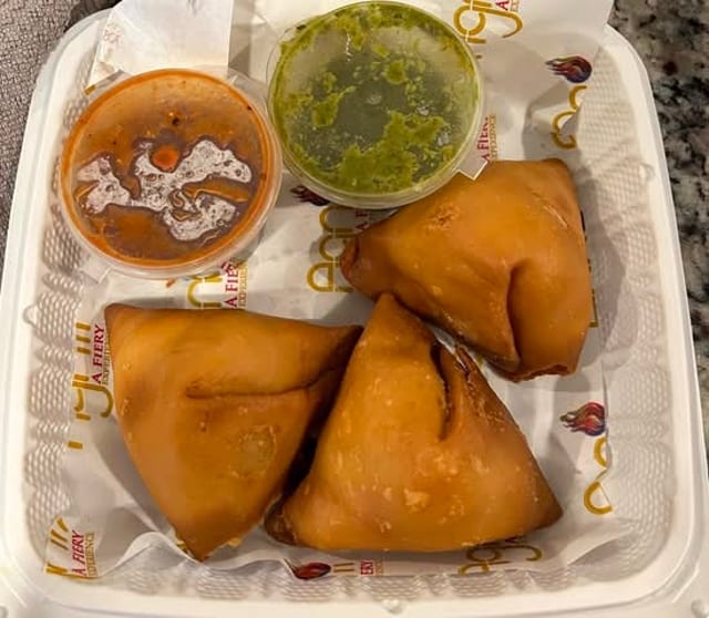 Veggy Samosa.